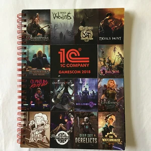 1C Company Promo Press Kit notebook Gamescom 2018 "NEW" - Picture 1 of 6