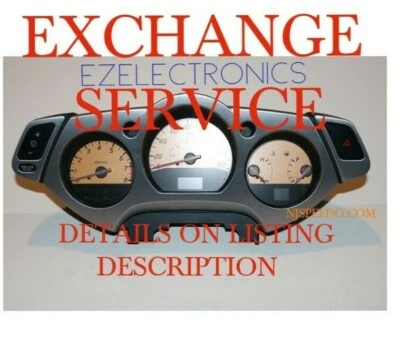 Cuadro de instrumentos "intercambio", para Nissan Murano 2005 3,5 L 6 cilindros, ID AJ CB801 Foto 1 de 2