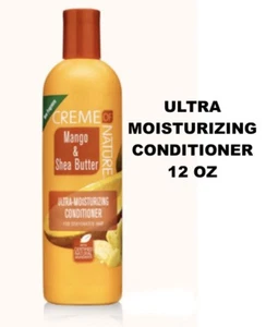 CREME OF NATURE MANGO & SHEA BUTTER ULTRA MOISTURIZING CONDITIONER 12oz - Bild 1 von 2