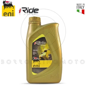 1L OLIO MOTORE 4T SEMISINTETICO ENI i-RIDE MOTO / SCOOTER10W40 API SJ-JASO MA2 - Imagen 1 de 3