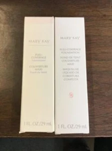 Mary Kay Full Coverage Foundation 1 fl oz NEW, most in the box, Choose, READ - Picture 1 of 1