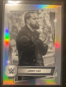 Jimmy Uso - 2025 WWE Topps "Sepia Refractor" Wrestling Card #56 - Foto 1 di 2