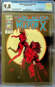Marvel Comics Presents #76 (1991, Marvel) - CGC 9.8 - Cert#4007871006 - Picture 1 of 2