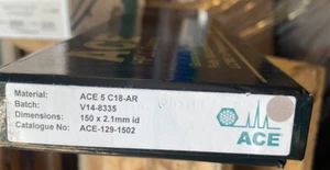 ACE-129-1502 HPLC Column ACE 5 C18 AR 150x2.1mm id. - Picture 1 of 3