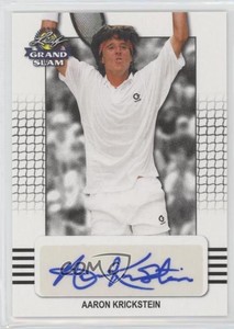 2018 Leaf Grand Slam Aaron Krickstein #BA-AK1 Auto