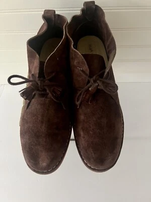 Botines de encaje HUSH PUPPIES para mujer marrón gamuza Cyra Catelyn Chucca talla 11M nuevos sin caja Foto 1 de 4