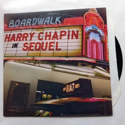 Vintage Harry Chapin -Sequel LP Vinyl Record 1980 Folk Pop Rock Original  - Image 1 of 4