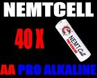 40 Alkaline Batterien AA Mignon NEMT Cell MN1500 LR6 AM3