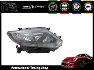 Right Headlight for Nissan X-Trail 2013 2014 2015 2016 2017- VP1614P Black LHD - Picture 1 of 2