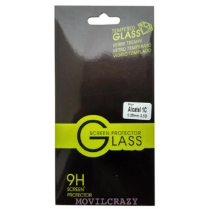 PROTECTOR SCREEN PANTALLA CRISTAL TEMPLADO GLASS PARA ALCATEL 1C - Imagen 1 de 2