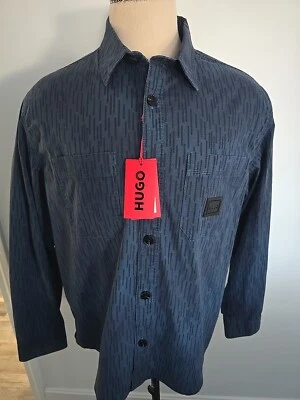 HUGO BOSS 01 405  Red Tag NEW MEN'S Lightweight  Pockets Jacket SIZE XL - Image 1 of 4