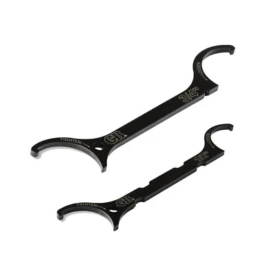 El kit de llaves de tuerca de seguridad Gardner Bender incluye una cada una: 1/2 pulgada. y 3/4 pulg. Foto 1 de 3