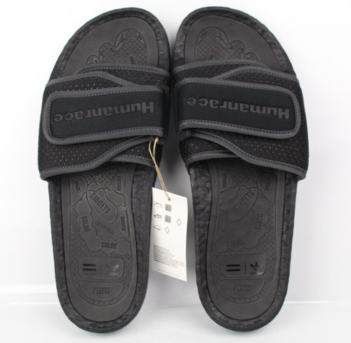 Adidas Sandali Uomo Humanrace Chancletas HU Pharrell Core Nero GX2483