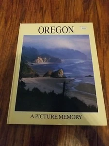 Oregon A picture Memory by Bill Harris 1990 hardcover - Picture 1 of 1