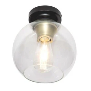 Designers Fountain - Ella 1-Light Vintage Bronze Interior Flush Mount - Picture 1 of 6