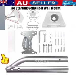 2024 For StarLink Gen3 Roof Wall Mount Straight / Elbow Pipe Bracket - Picture 1 of 30