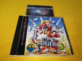 Neo Geo TOP HUNTER  Neogeo CD SNK SPINE CARD