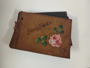 Anfang 1900 20er 30er Jahre Fotoalbum Familie Strand Militär Sport NH MA - Bild 1 von 16