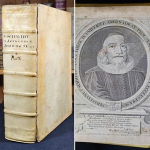 1693-96 VELLUM BIBLE COMMENTARY Commentarius Super Illustres Prophetias Jesaiae - Imagen 1 de 21