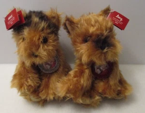 Victoria’s Secret 2003 Max & Lucy Yorkie Dogs Plush Set w Tags & Frame Collars - Picture 1 of 4