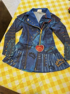Disney Descendientes 2 Niñas Evie Tela Disfraz Chaqueta Talla 4-6X Foto 1 de 4