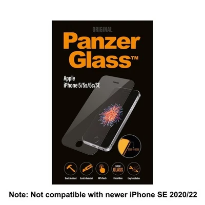 Panzer Glass iPhone 5 Premium Screen Protector Cover Shield for iPhone 5s 5c 5SE - Image 1 of 2