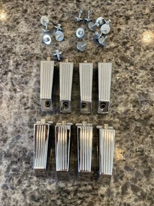 (8) Vintage Tama Swingstar Imperialstar Bass Drum Lugs & Mounting Hardware MIJ - Picture 1 of 16