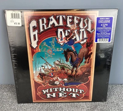 Grateful Dead ‎Without A Net Bluejay Blue Vinyl 3xLP Record Set Exclusive - Image 1 of 4