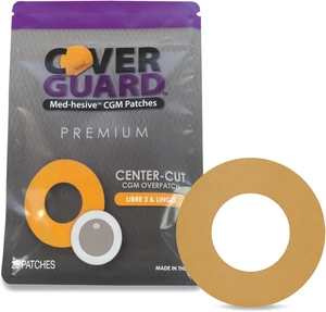 CGM Overpatch | Freestyle Libre 3 | Tan Center-Cut Design | 25 Stück | Wasserdicht - Bild 1 von 12