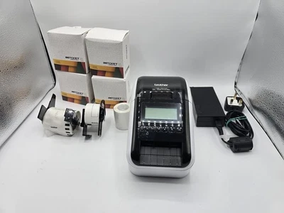 Brother Thermal Label Printer  QL-820NWBC - With Extra Labels - VGC - Image 1 of 4