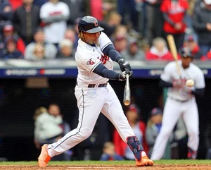 8x10 Photo JOSE RAMIREZ Cleveland Guardians Indians All-Star Home Run Derby - Picture 1 of 1