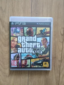 PS3 PlayStation 3 GTA5 Grand Theft Auto V Game - Picture 1 of 3