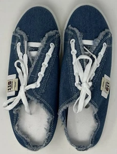 The Topping 110 Denim Damen Freizeitschuhe mit flachem Boden Größe 40 - Bild 1 von 4