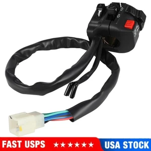 Interruptor de manillar izquierdo de motocicleta para Hawk250 DirtBike - Botón de bocina de señal de giro - Imagen 1 de 7