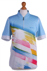 Vintage Retro Cycling Cycle Sport Race Jersey Shirt Multi Chest Size 41"-CW02... - Picture 1 of 3