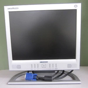 Flachbildschirm 15 " TFT Aktiv XGA LCD Color Monitor Medion - Bild 1 von 5