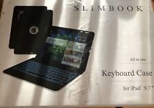 Yekbee SlimBook Keyboard Case For Pro 9.7 Purple With White Keys