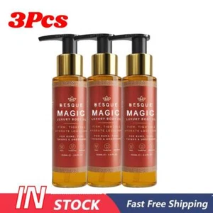 BESQUE Magic Luxury Body Oil 100ml Tighten Hydrate Skin BRAND NEW 3X/- - Picture 1 of 9