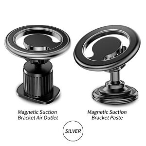 Strong Magnetic 360° Rotation Mag Safe Air Vent Car Mount Dashboard Phone Holder