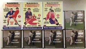 Lot of Eight (8) DVD's - Sambo Submission Fighting & Judo by Dave Williams - Picture 1 of 1