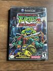 Nintendo GameCube Teenage Mutant Ninja Turtles 2 Battle Nexus con testato manuale