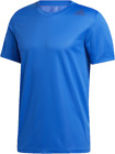 adidas Herren Training T-Shirt (Größe XS) hitzebereit 3 Streifen Training Top - Neu