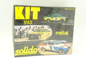 Solido Model Kit 1/43 - Opel Kadett GTE Rallye Cevenole/Acropole/1000 Pistes - Picture 1 of 1