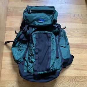 VTG LL BEAN Top Loading Camping Backpack Trail Trek Bag Outdoors Pack Bug Out - Picture 1 of 11