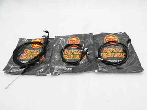 Genuine ROYAL ENFIELD 500cc CLASSIC EFI CABLE KIT SET Of 3 PCS -t - Picture 1 of 2
