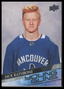 RC Jack Rathbone 2020-21 Upper Deck #717 Vancouver Canucks - Picture 1 of 2