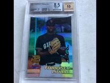 2002 Bowman's Best #168 Francisco Liriano Autographed 8.5 Near Mint - Mint+