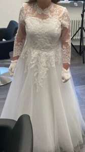 Traumhaftes Kommunionskleid oder Brautkleid (kleine Frauen) in Größe 34/36 - Bild 1 von 3