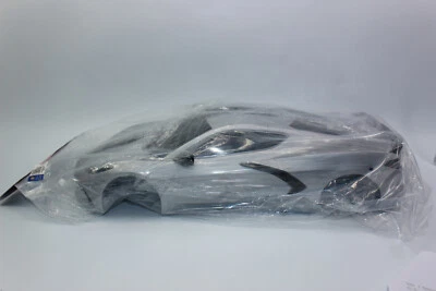 Traxxas TRX 9311 T Chevy Corvette Stingray Body Silver C8 4Tec - Image 1 of 4