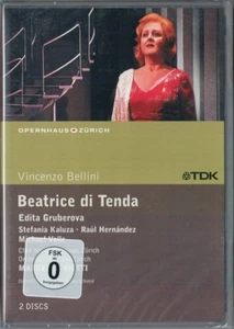 2.DVD BELLINI: BEATRICE DI TENDA Edita Gruberova Michael Volle Hernandez VIOTTI - Picture 1 of 1
